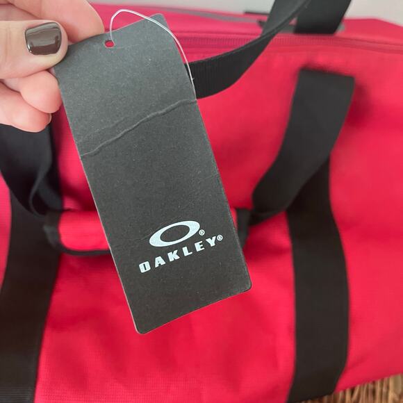 Oakley College Duffel Bag Chili Pepper Red One Size - Picture 4 of 8